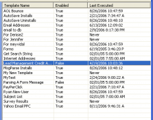 Template List